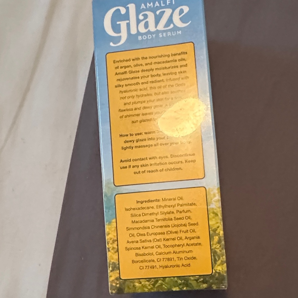 Dew of the Gods Amalfi Glaze Body Serum - Sky Blue - Picture 2 of 3